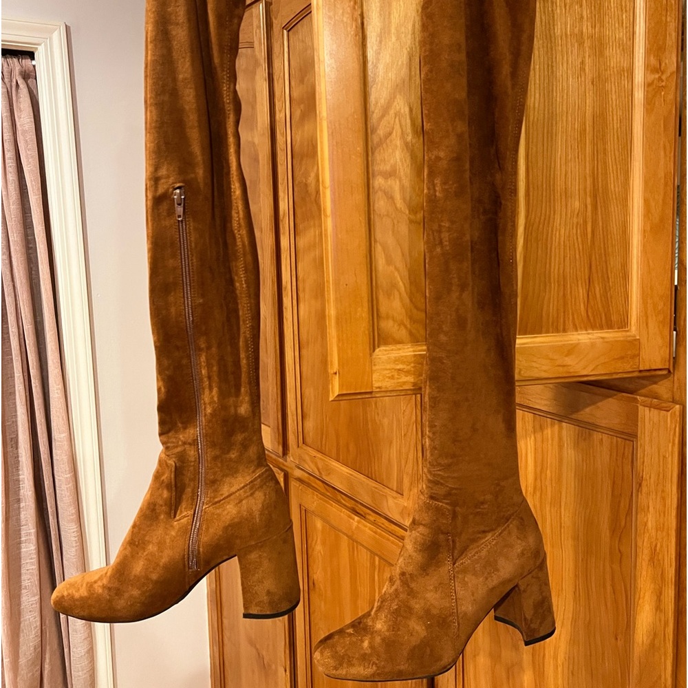 Jeffrey Campbell Over the knee suede boots